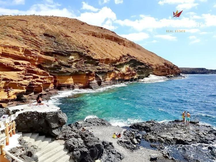 Cozy Apartment Tenerife South Wifi & Pool Costa Del Silencio Dış mekan fotoğraf